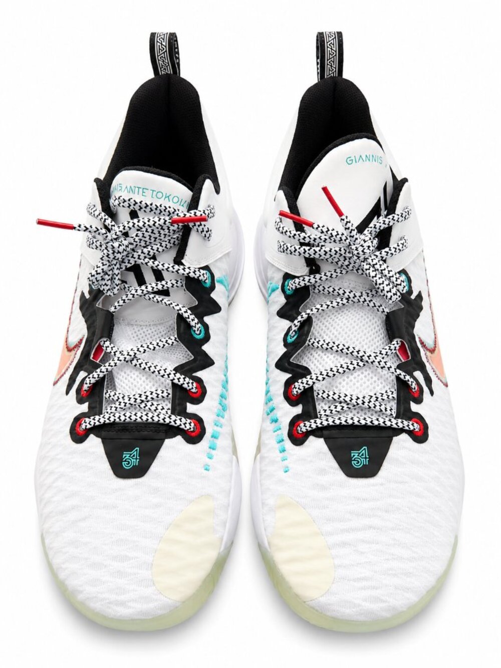 Nike Giannis Immortality Force Field White Multi Size 17 Rare Big Size Hypebeast